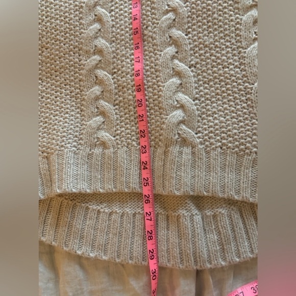 Cable chunky knit sweater - Picture 4 of 6